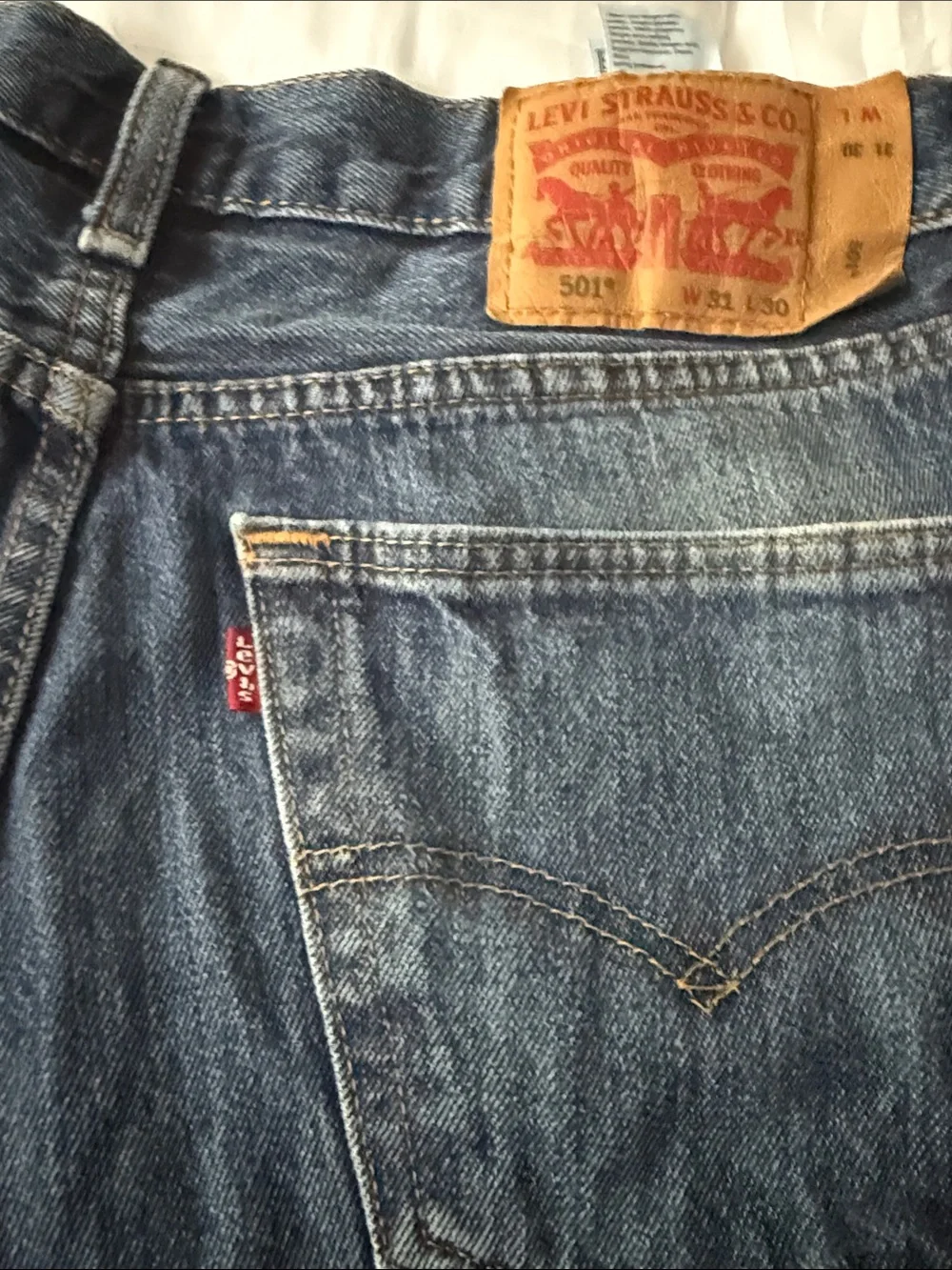 Levi's Men's Dark Blue Straight Jeans